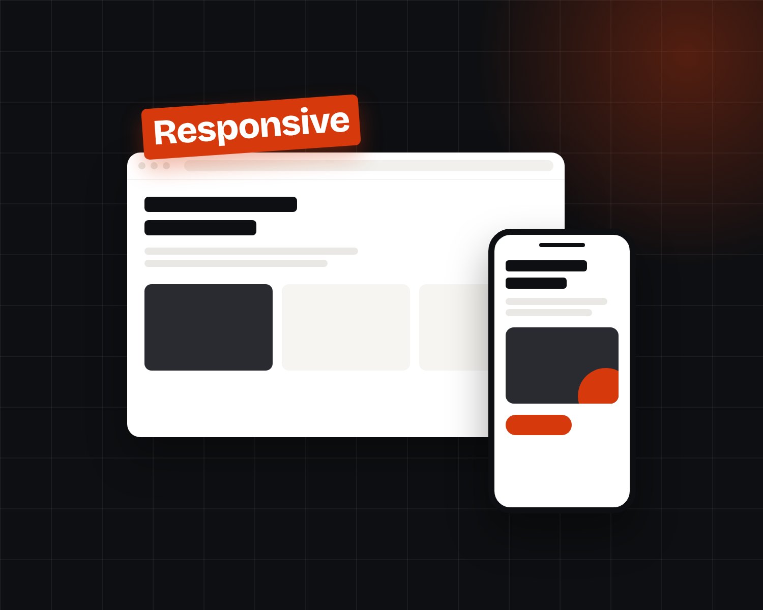 Responsive website design