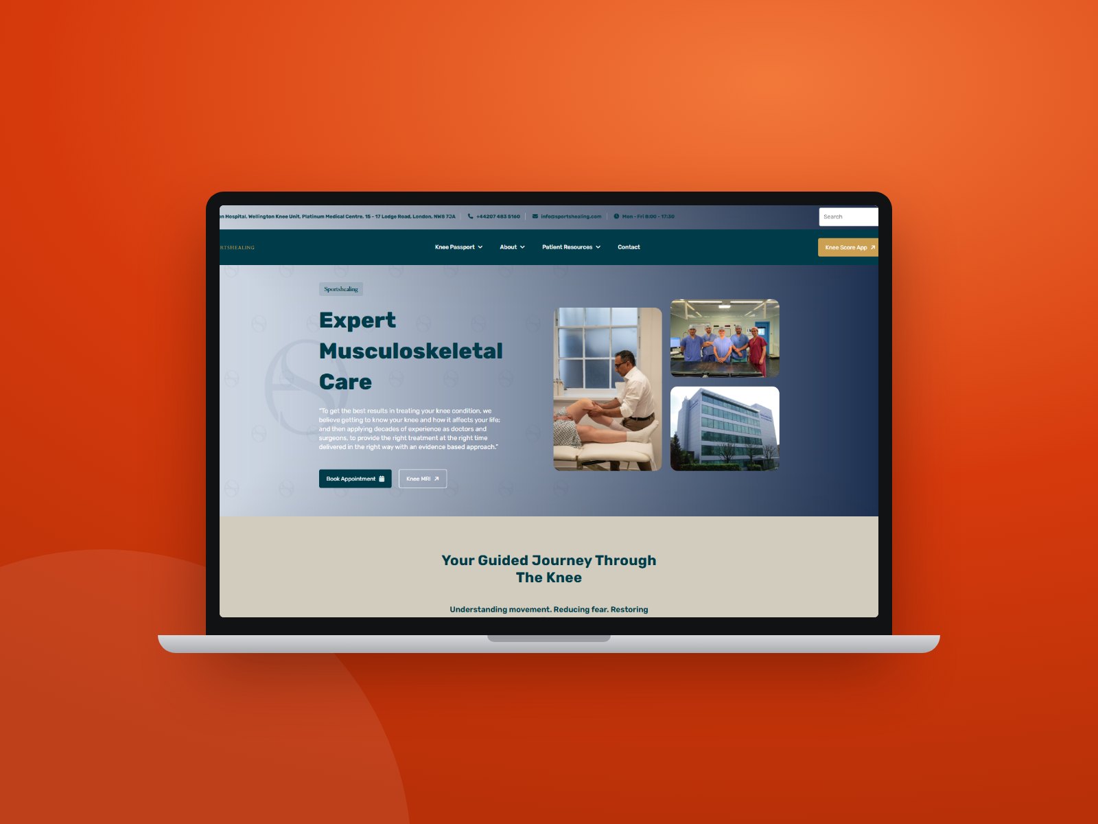 SportsHealing website