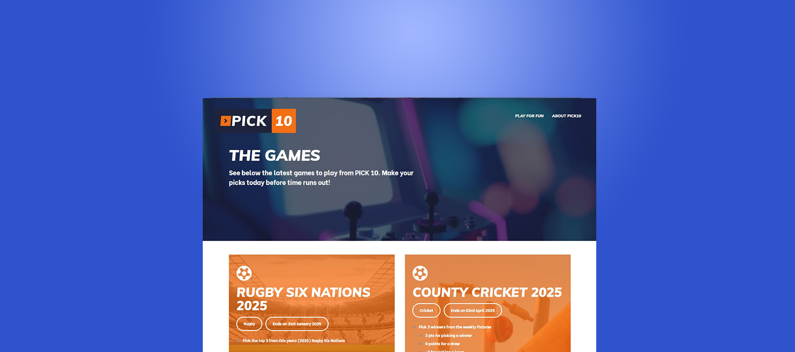 Pick10