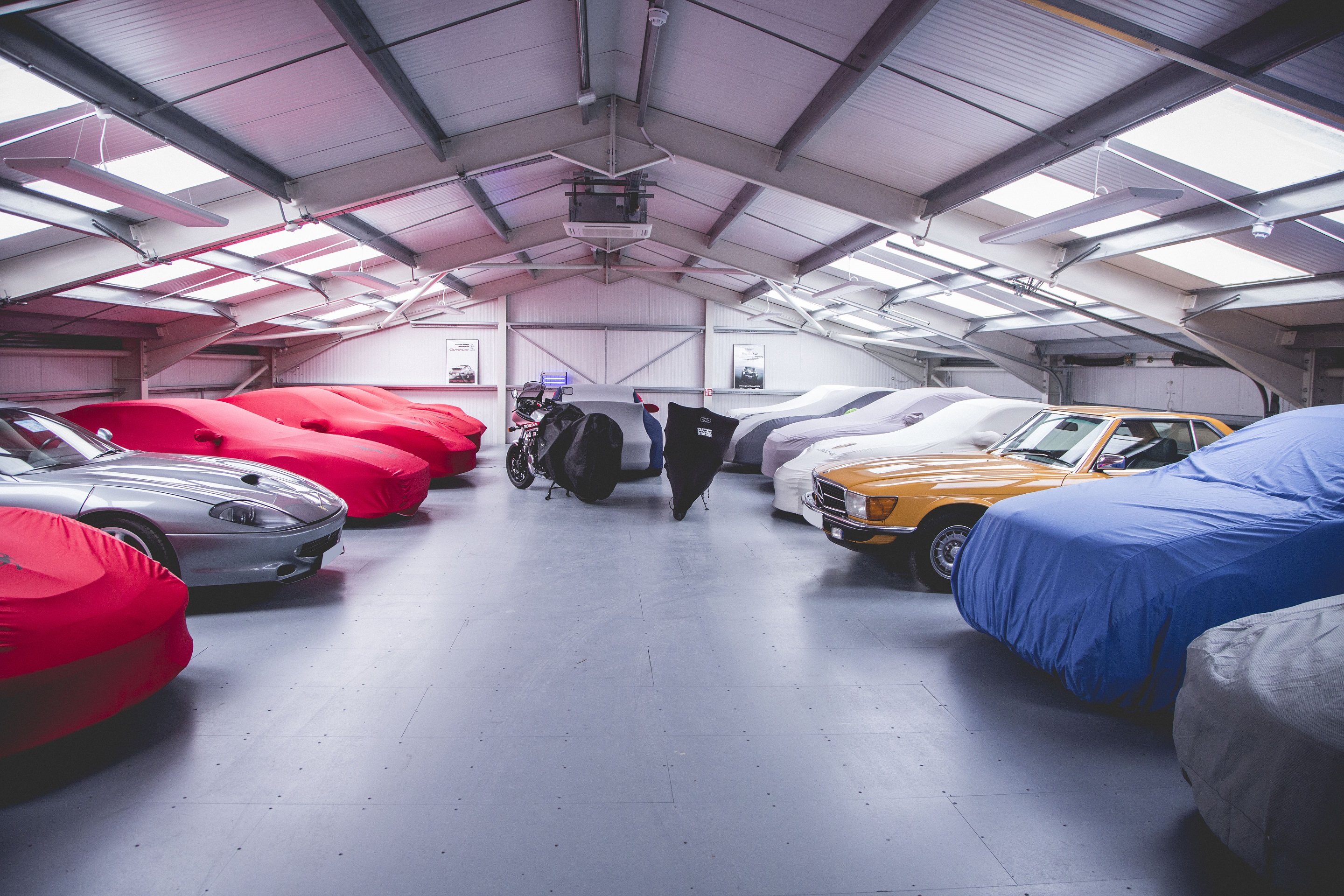 Silverstone Classic and Race Car Storage website
