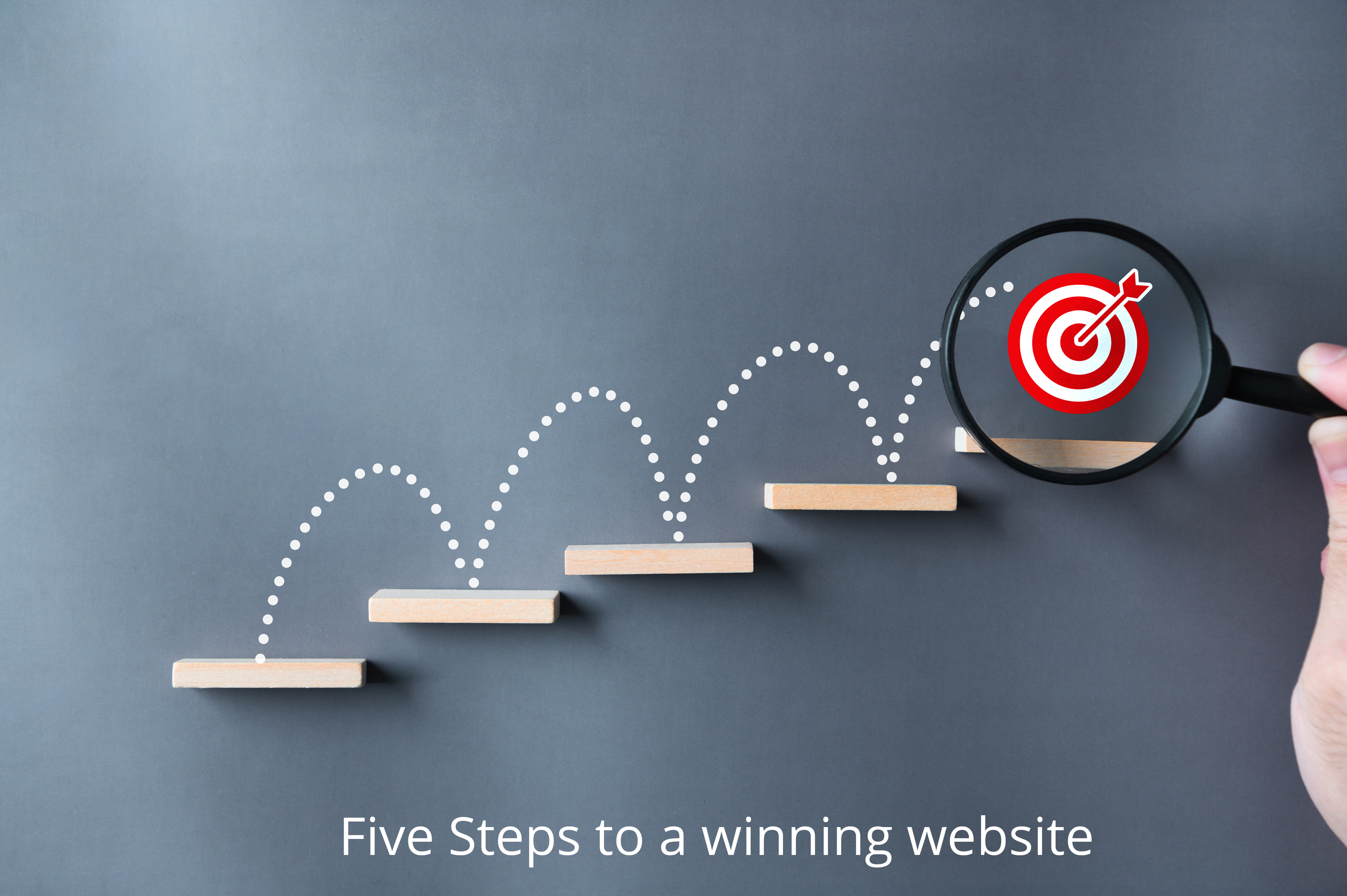 Five steps to a winning website