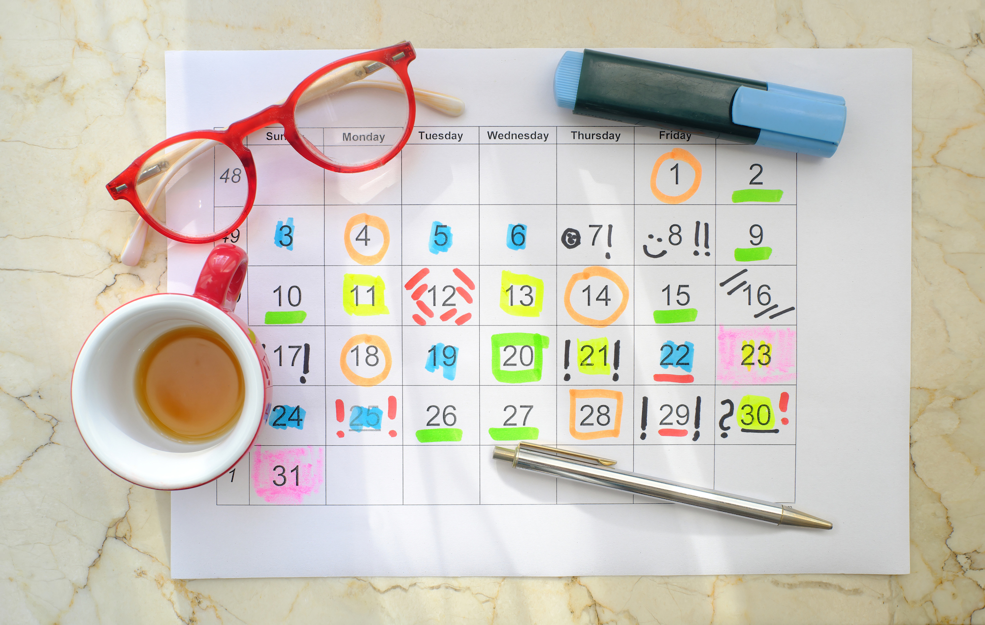 How to avoid a 'busy' website