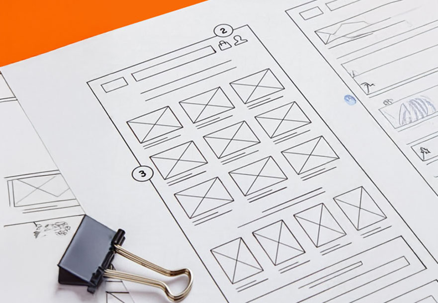 Website design at Newedge