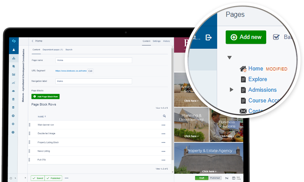 What is a content management system?